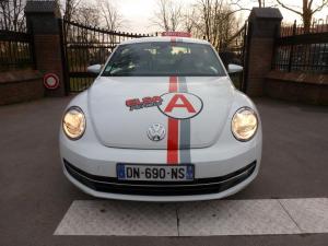 Flocage sur auto-école à Lille